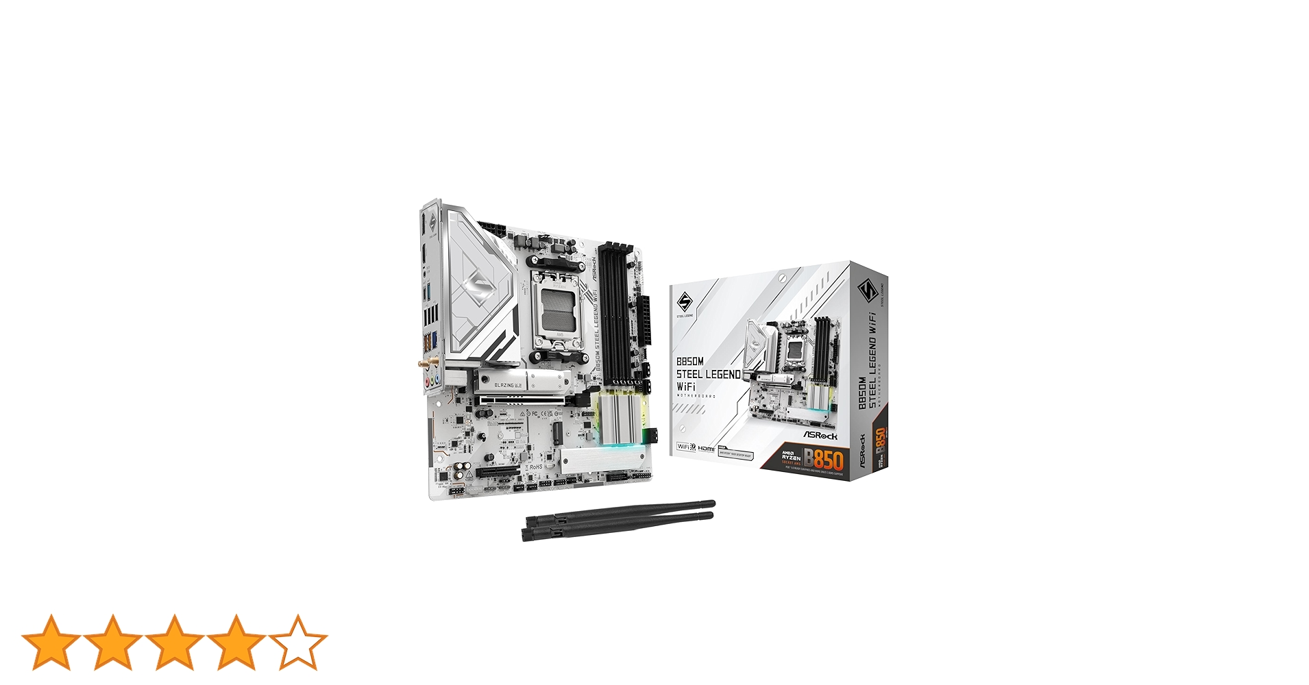 マザーボード ASRock B850M Steel Legend WiFi ASRock > B850M Steel Legend WiFi